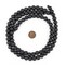 The Bead Chest Natural 10mm Wooden Beads in Black for Jewelry Making – Round Loose Wood Spacer Beads I Approximately 40 Beads